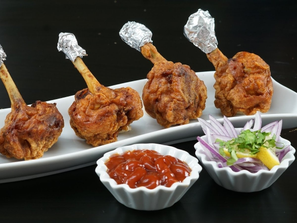Chicken Lollipop - Hyderabad Fusion Restaurant