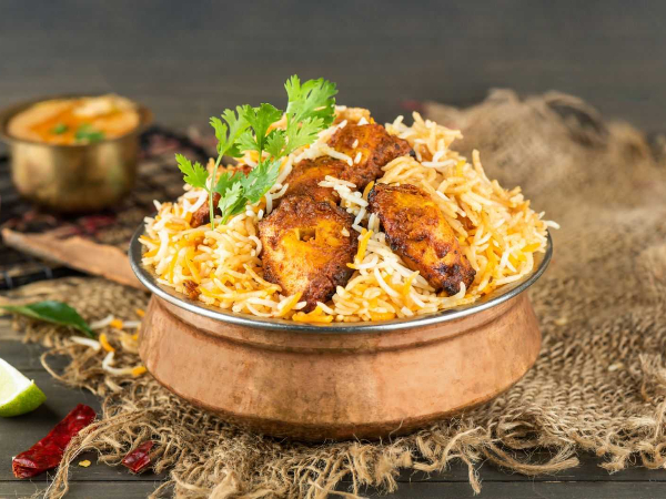 Hyderabdi Chicken Dum Biryani - Hyderabad Fusion Restaurant