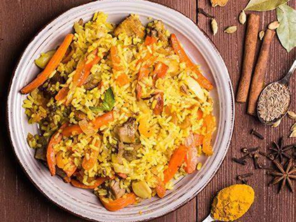 Veg Biryani - Hyderabad Fusion Restaurant